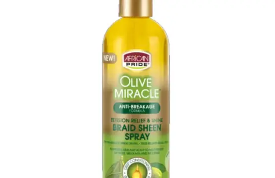 African Pride Olive Miracle Braid Sheen Spray 355ml